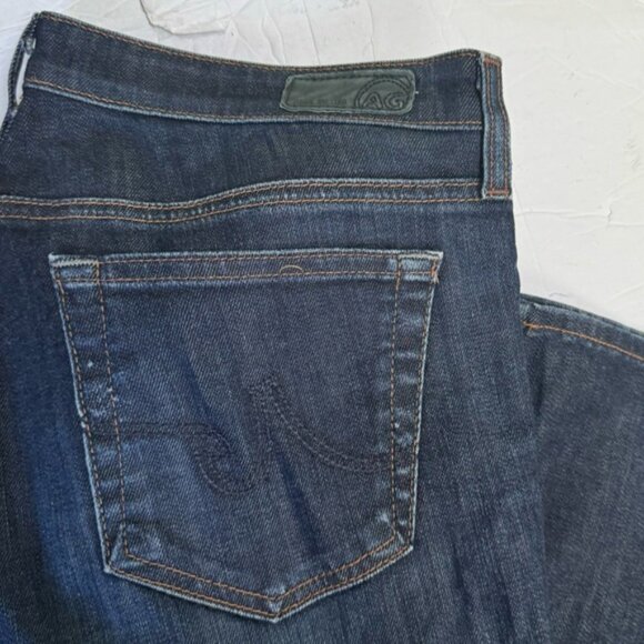AG ADRIANO GOLDSCHMIED The Stevie Slim Straight Jeans Denim Zip Pocket Cotton 30 - Picture 8 of 16